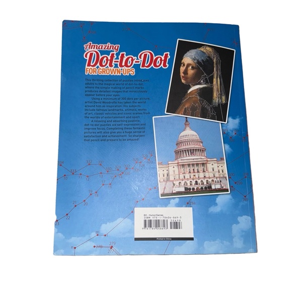 Amazing Dot to Dot for Grownups by David Woodroffe - Picture 2 of 5